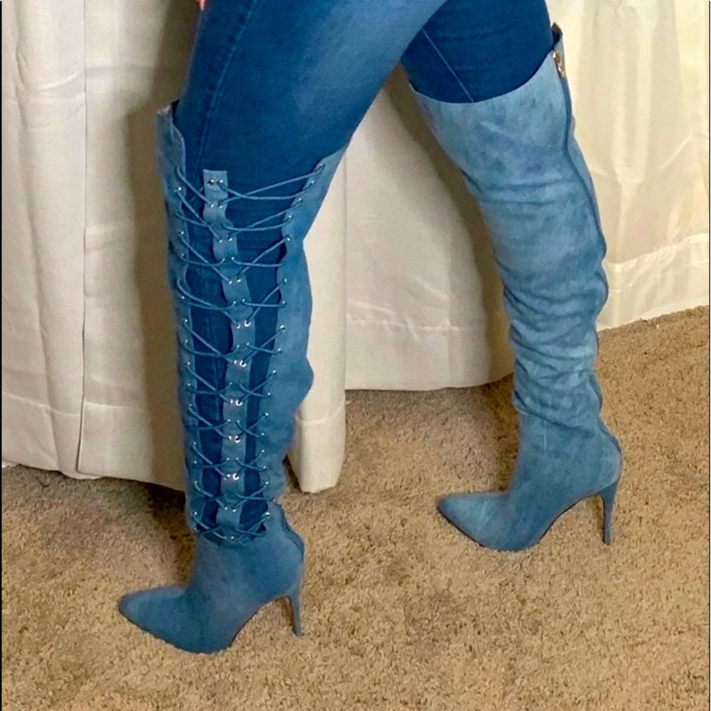 Over the knee boots